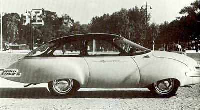 1948 Panhard Dunavia coupe prototype